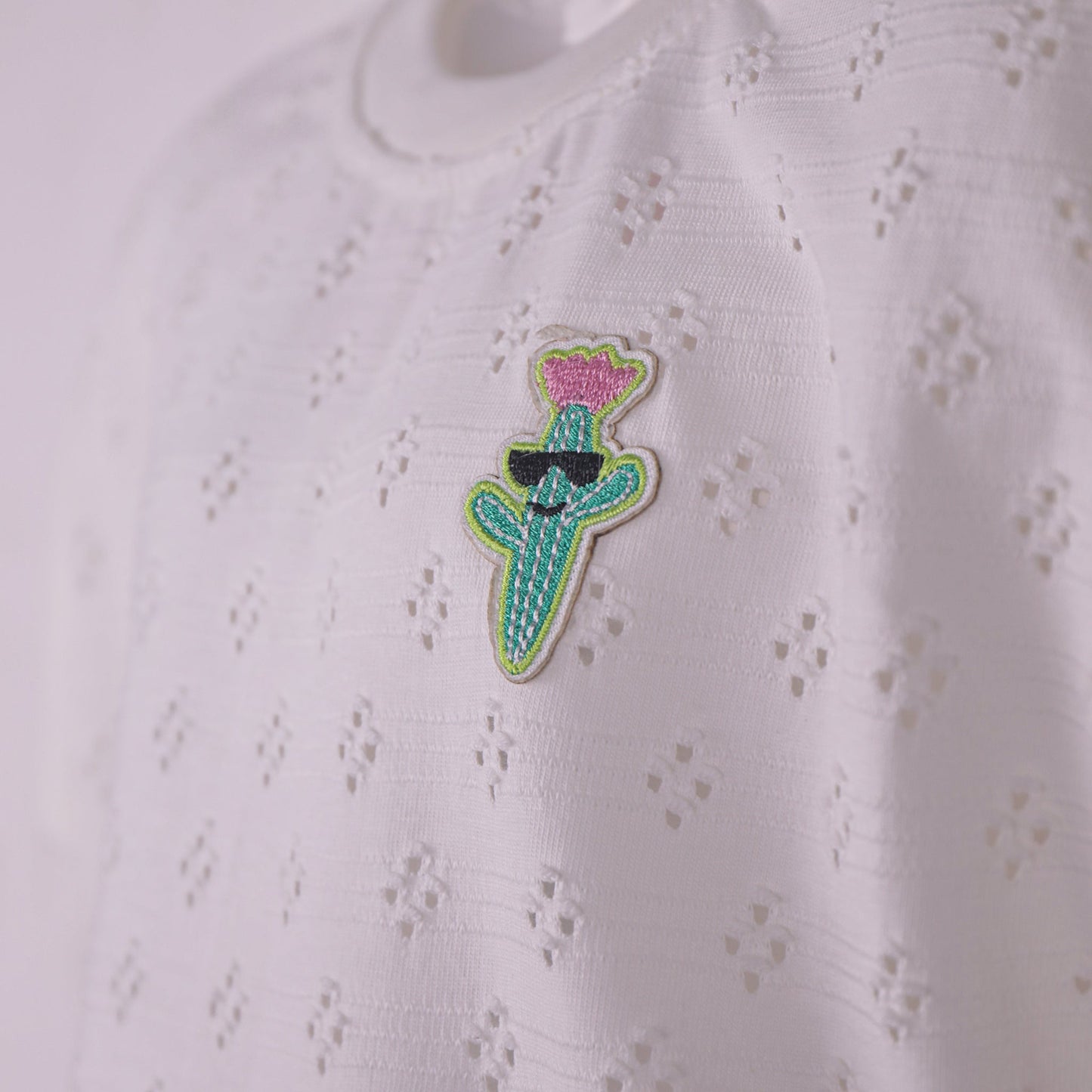 Little Kangaroos White Cool Cotton T-Shirt – Breathable and Adorable