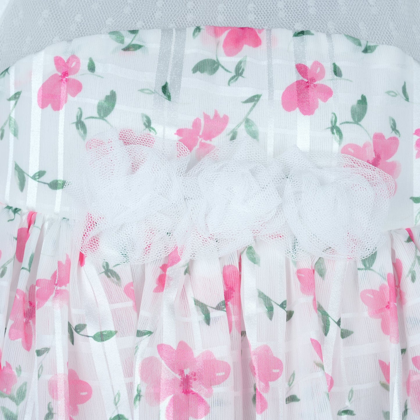 Adorable Angel – Sleeveless White Cotton Dress