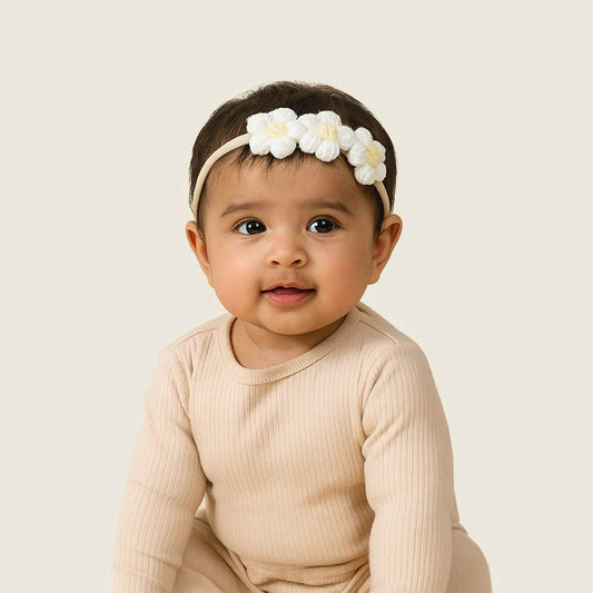 Bright Days: Lille Barn White Headband for Daily Play and Style
