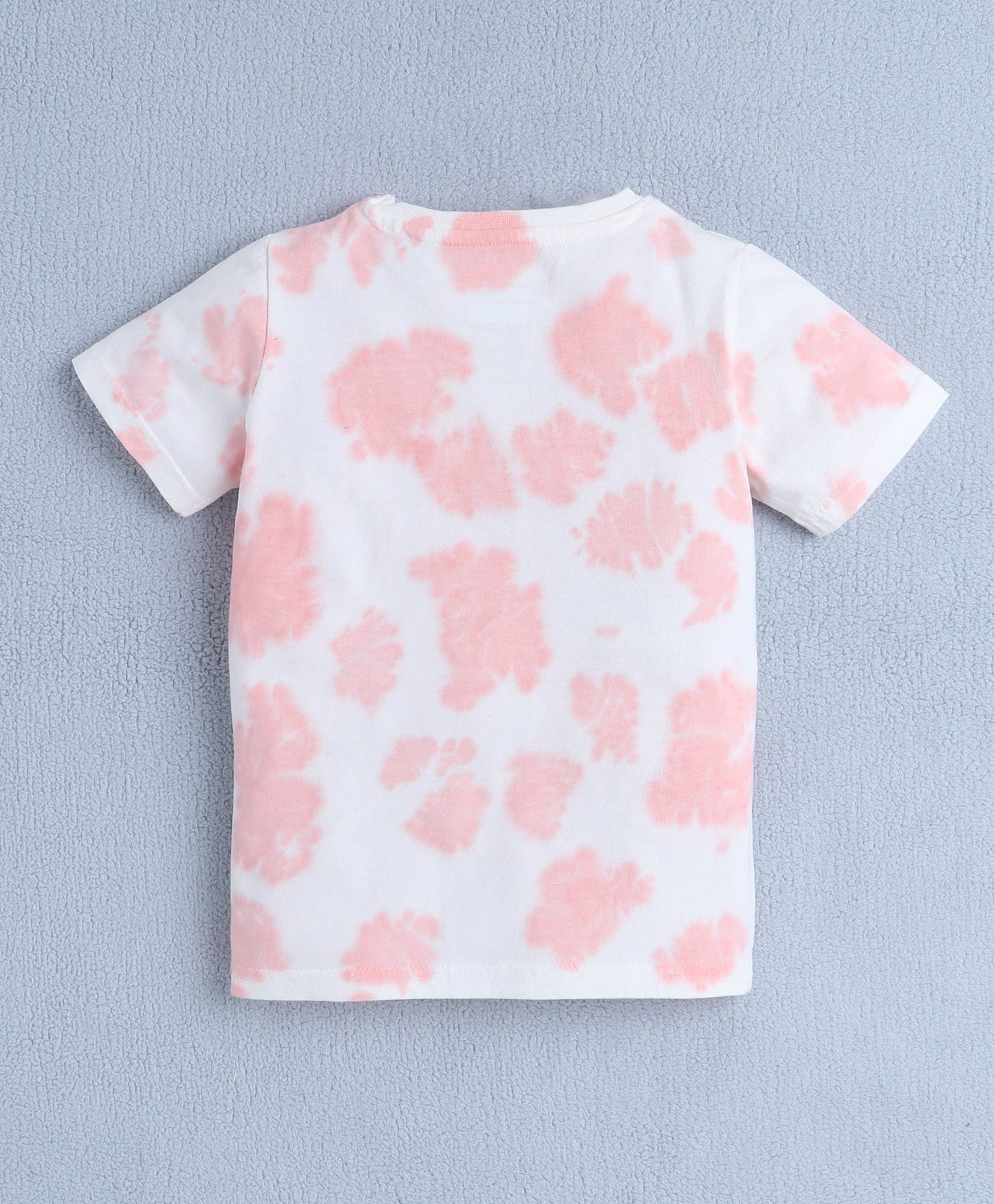 Boys’ White Cotton Round Neck Printed T-Shirt by Bumzee