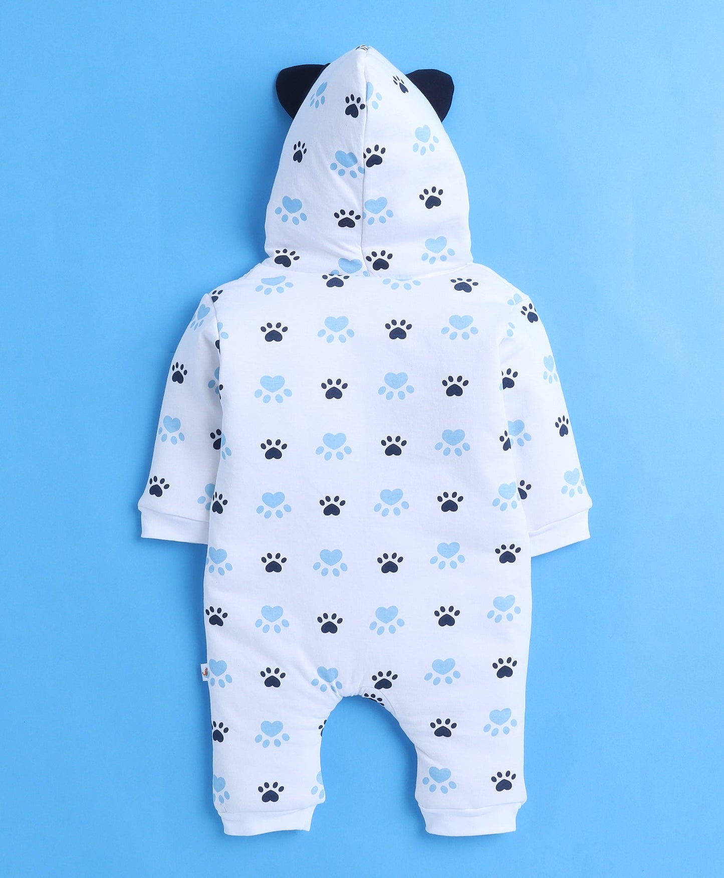 Snuggle Up! Bumzee Printed Hooded Romper for Little Ones