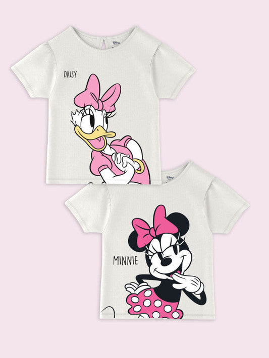 Minnie Mouse V-Neck Top Duo
