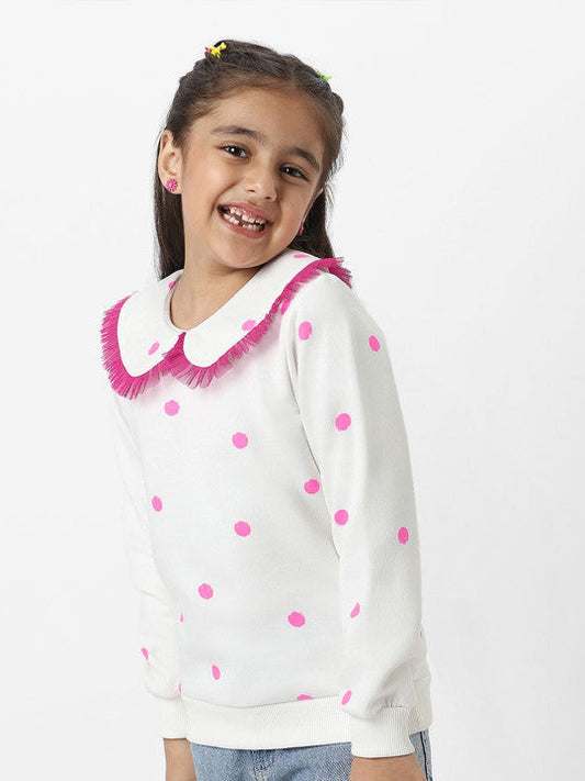 Peter Pan Collar Warmth Sweatshirt