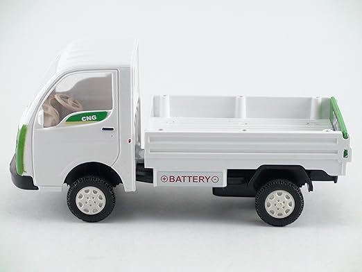 Centy Toys A Model Of Tata Ace CNG Cargo (Mini Truck)-From (Kidsshub) 13.7 X 5.3 X 6.4 cm Weight: 160 g ( White)