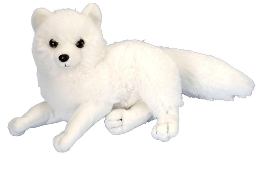 WILD REPUBLIC Artic FOX- Stuffed Animal Plush Toy Gift for Kids 8' Inches