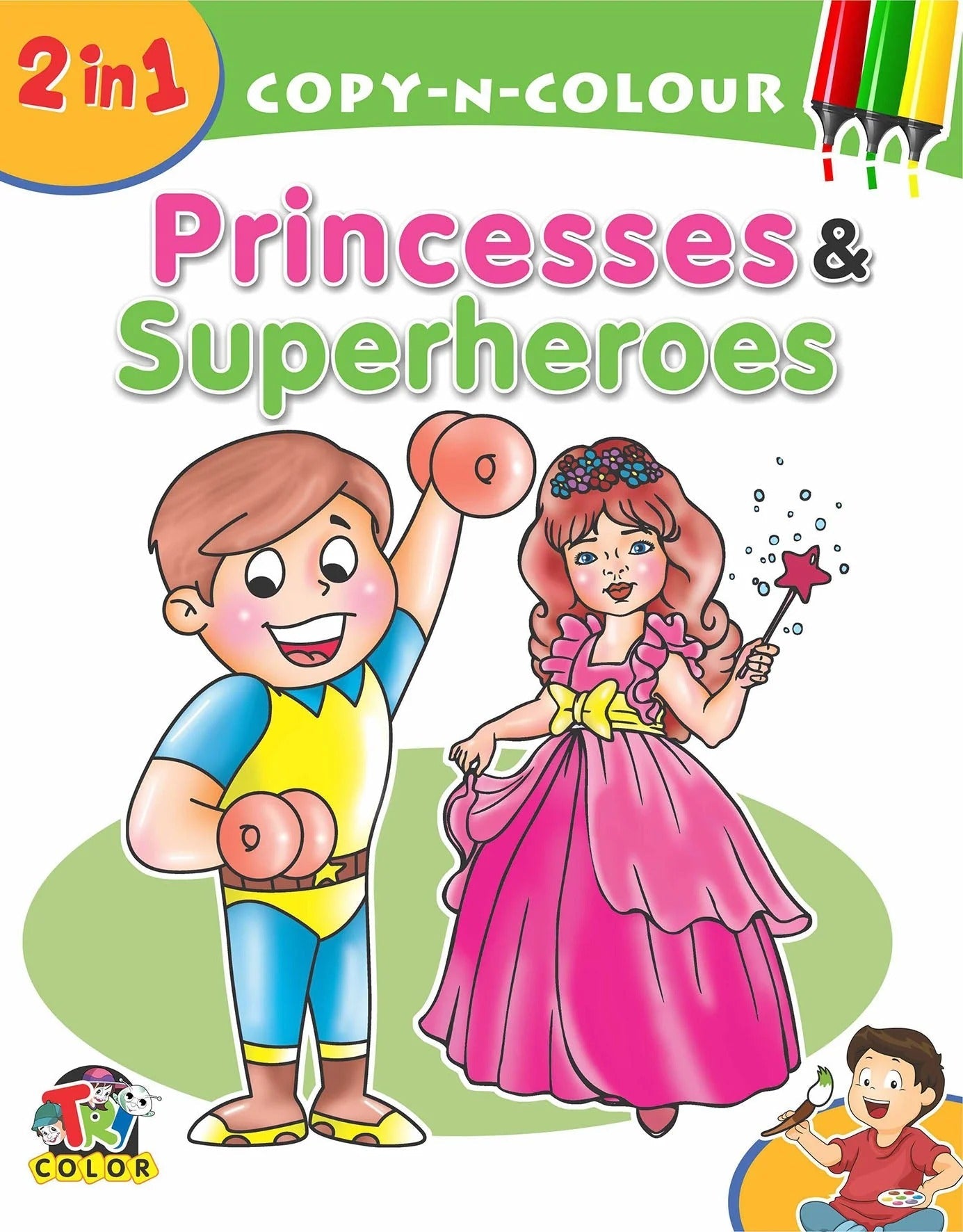 Pinwheel Books Unisex Coloring Book for Kids (Ages 2-6)