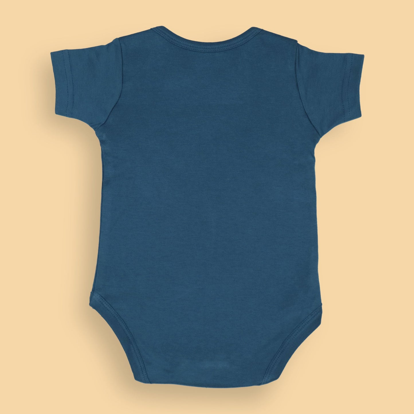 Nature Adventure Romper Trio – Blue with Leopard & Quote, Off White Safari Scene, Light Blue Abstract Print