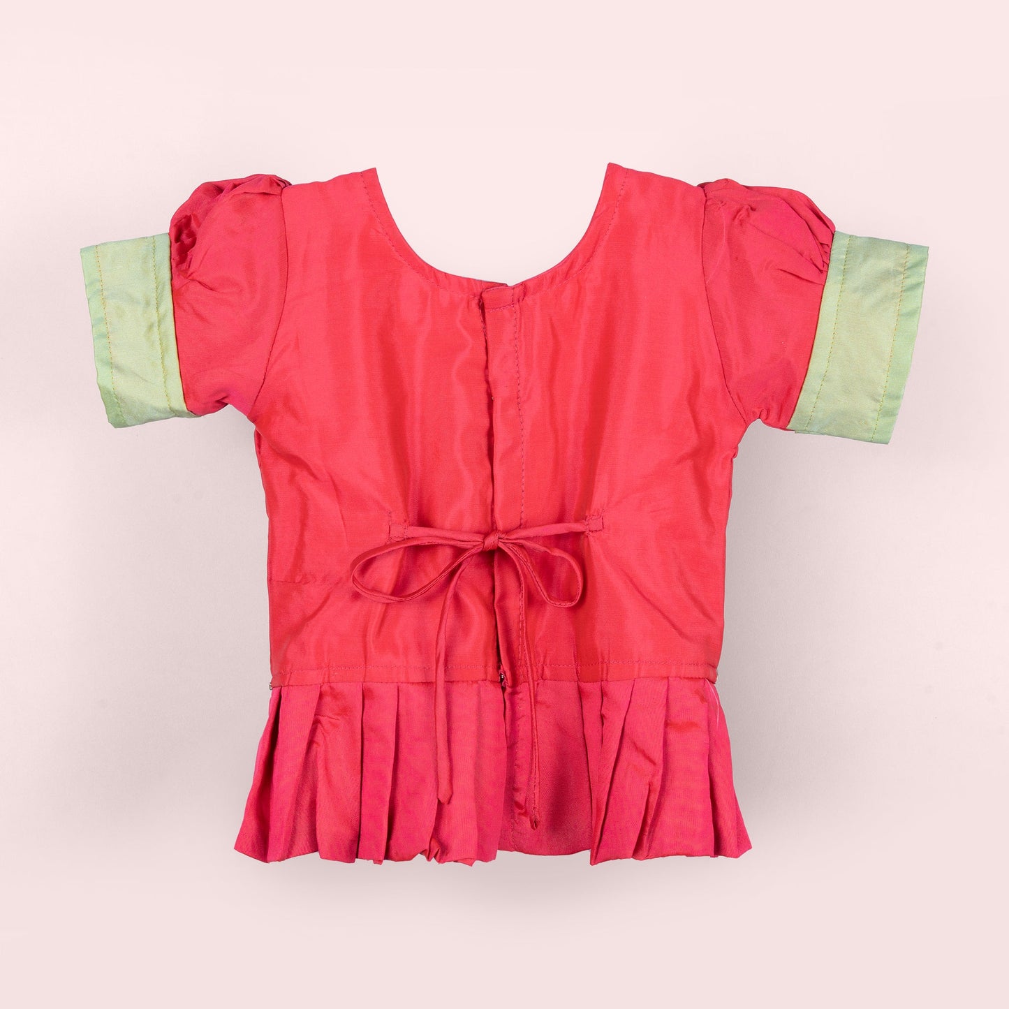 Sparkling Festival Fun: Multi Color Sequined & Embroidered Lehenga Choli for Little Divas