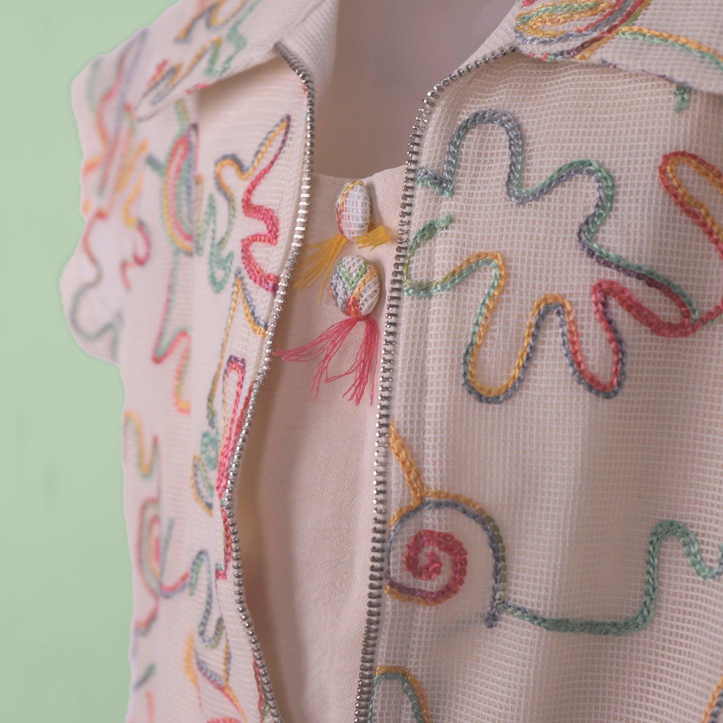 Complete Style – Girls’ Multi-Blend Capri Outfit with Jacket