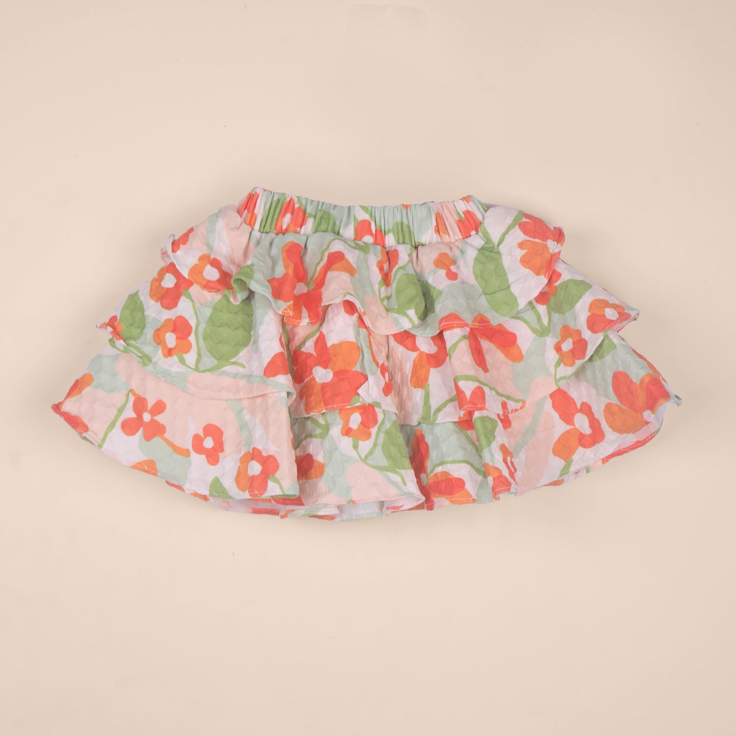 Girls’ Stylish Ensemble by Myra – Singlet Sleeve Top & Skirt
