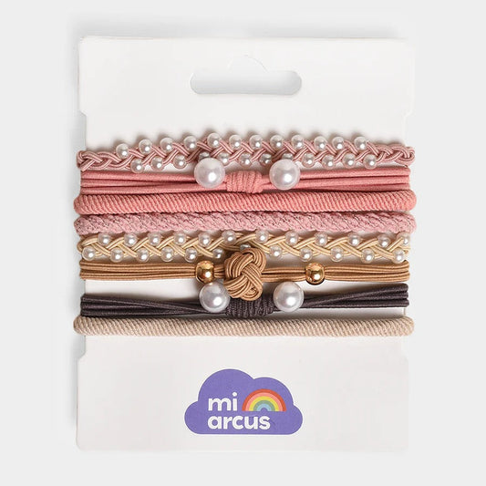 Twist & Shine Multi-Color Hair Ties – Style with a Pop