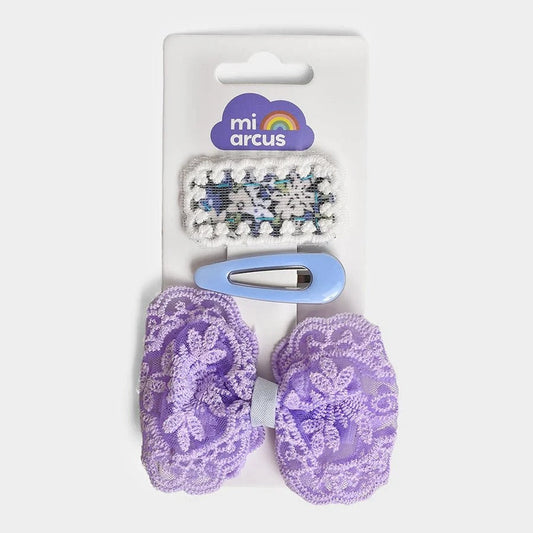 Color Splash Tic-Tac Clips with a Chic Metal Single-Prong Hair Clip