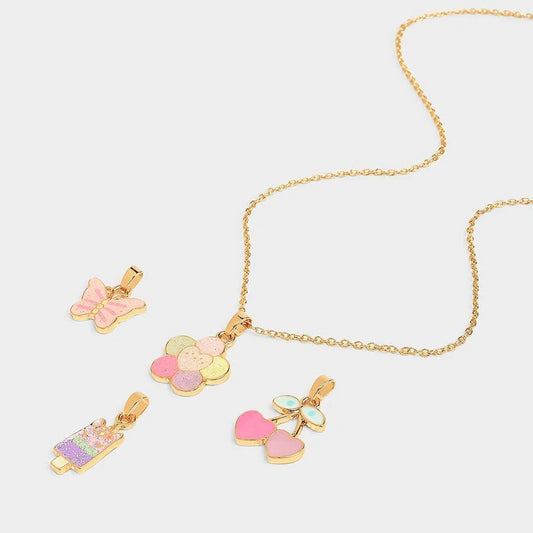 Happy Summer Ginnie Necklace – Bright, Playful Jewelry for Sunshine Days, Beach Vibes & Effortless Style