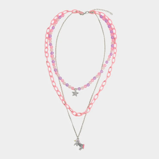 SS25 Happy Summer Rose Necklace Mix – Delicate Floral-Inspired Pieces for a Soft and Stylish Summer Look
