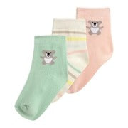 Playful Paws Multi-Color Socks – Cotton Blend 3-Pair Pack for Smart Outdoors