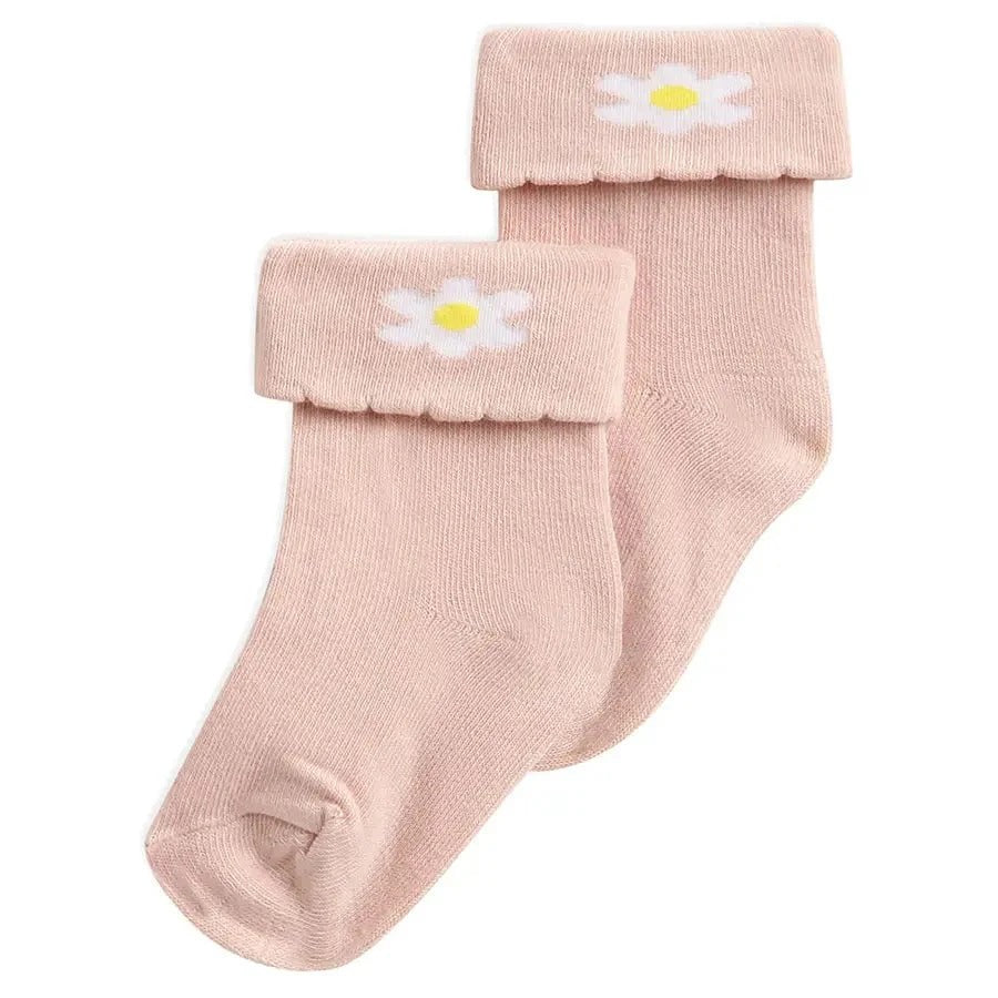 Bright Steps Multi-Color Socks – 3-Pair Mid-Ankle Placement Print Set