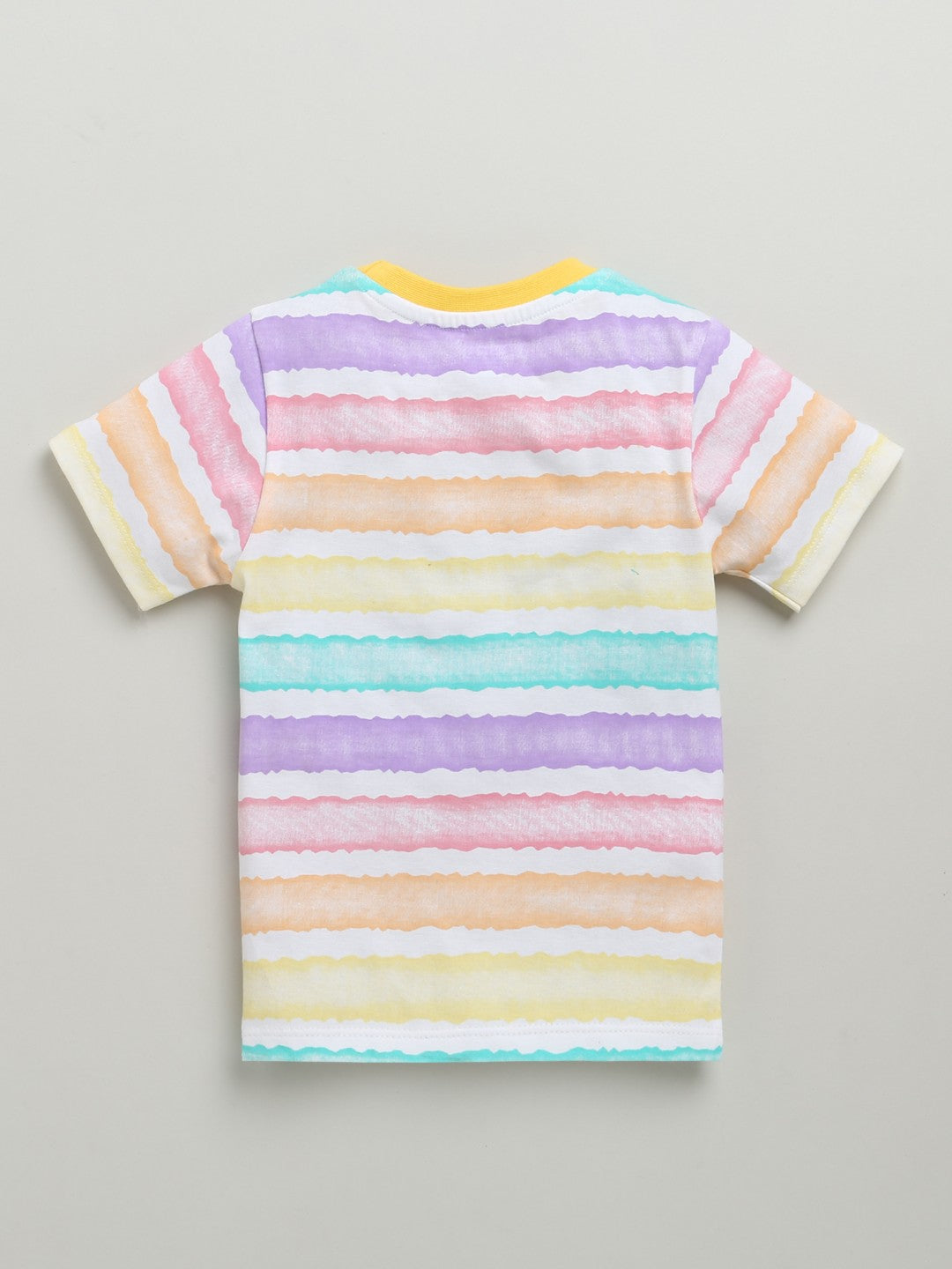 Bumzee’s vibrant boys’ T-shirts: comfy cotton, half sleeves, and all-over basketball fun!