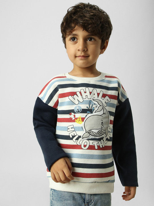 Whale Hello There' Embroidered Sweater