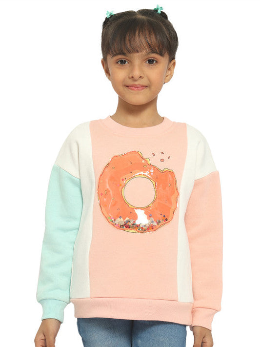 Sparkly Multi-Color Sequin Sweatshirt