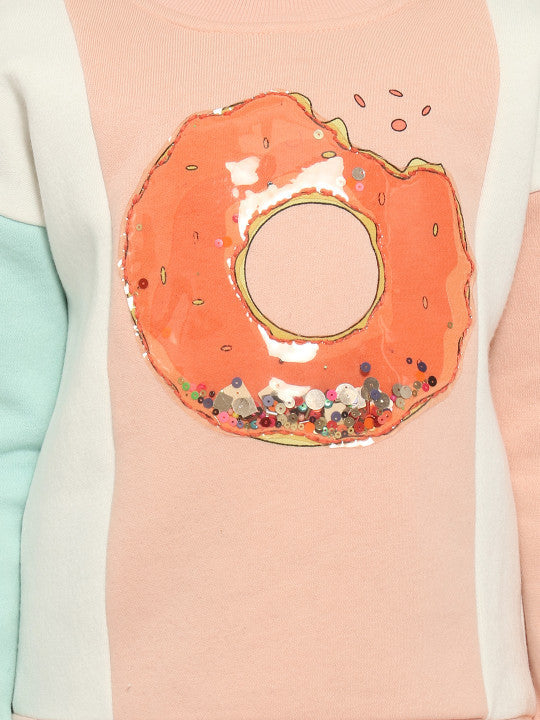 Sparkly Multi-Color Sequin Sweatshirt