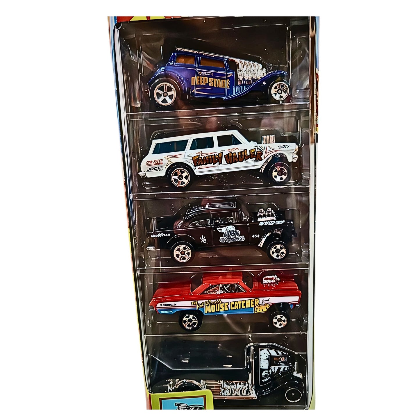 HOT WHEELS 5 Car Gift Pack (HW Gassers JBJ84)