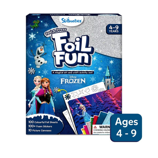 Skillmatics Foil Fun – Disney Frozen No-Mess Art Kit for Kids, DIY Craft Activity, Gift for Boys & Girls Ages 4–9, Multicolour Paper