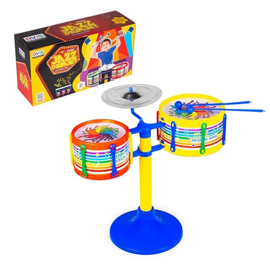 Jazz Drum Set JR PR – The Ideal Beginner Drum Kit for Kids