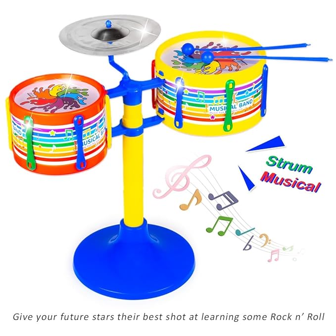 Jazz Drum Set JR PR – The Ideal Beginner Drum Kit for Kids