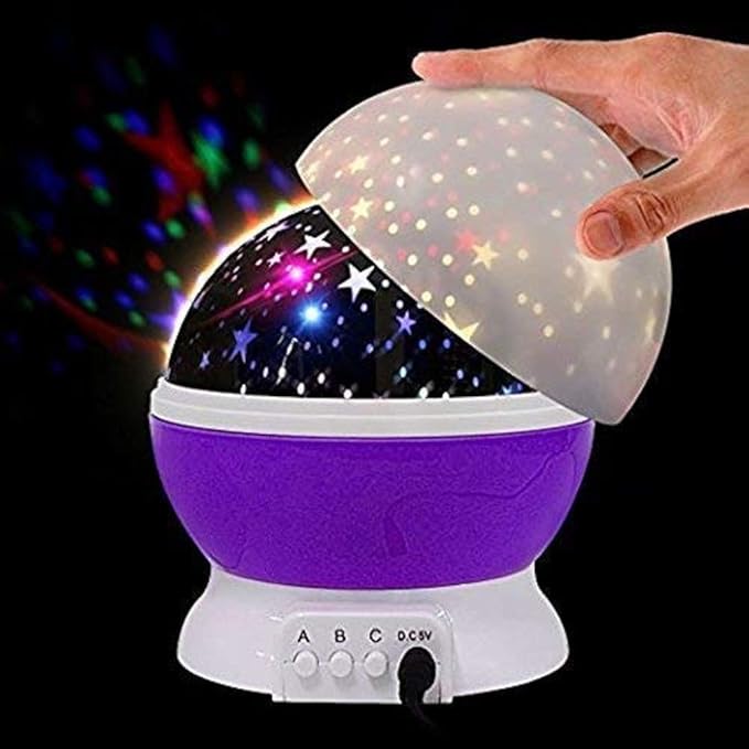 Dream Rotating Projection Lamp Star Master Projector Lamp with USB Wire Turn Any Room Into A Starry Sky Colorful LED Night Lamp Night Bulb Night Light