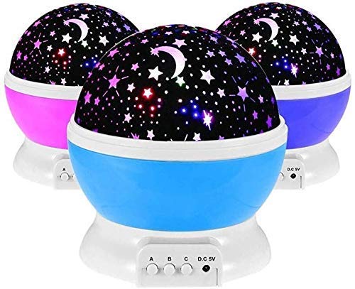 Dream Rotating Projection Lamp Star Master Projector Lamp with USB Wire Turn Any Room Into A Starry Sky Colorful LED Night Lamp Night Bulb Night Light
