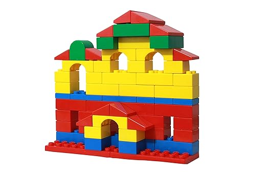 Peacock Kinder Blocks PVC Bag 100 Piece