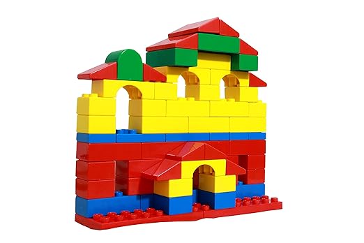 Peacock Kinder Blocks PVC Bag 100 Piece