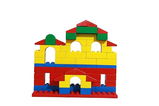 Peacock Kinder Blocks PVC Bag 100 Piece