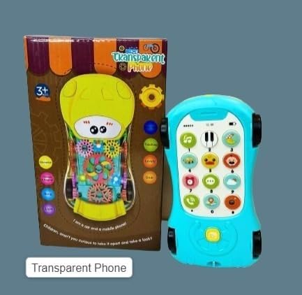 Play Phone Car Toy for Toddlers – Educational Light-Up Toy for Early Learning & Role Play | Safe BPA-Free Plastic