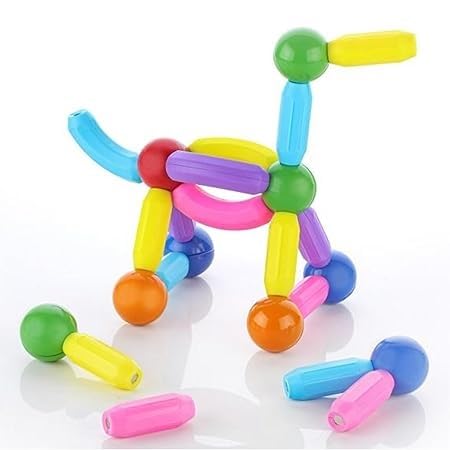 Magnetic Stick 42 Pcs Building Blocks Magnetic Toy for Kids(Magnetic Sticks and Balls)