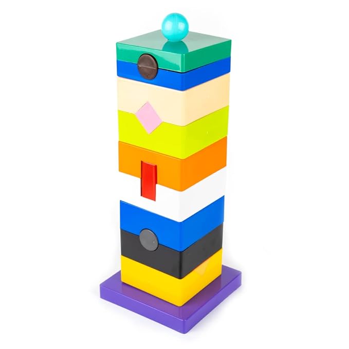 RATNA'S Shape Sorter Tower Learn with Fun (Multicolor)