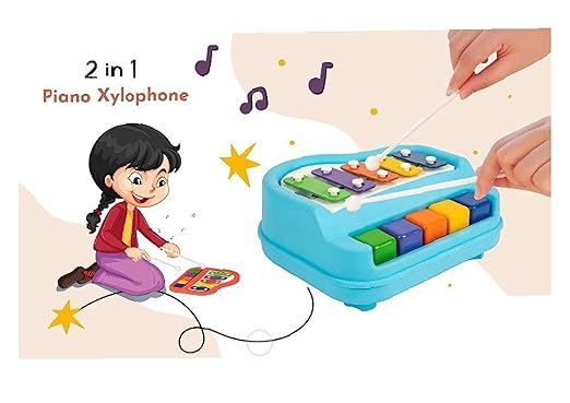 Kids Toys Melody Xylophone Piano Toy Ideal Musical Toy for Children (3 to 12 Years) Promoting Fun and Creative Playtime&6