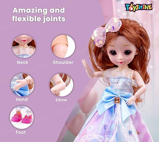 Lumo Candy Doll Pretend Play Set Includes 4 Candy Toy and a Purse Fun and Imaginative Roleplay Toy for Girls Kids Age 3