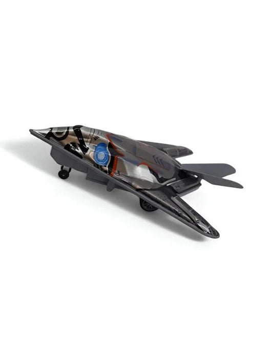 LIMIT FIGHTER Grey Remote Control Fighter Plane Toy for Kids – Safe & Exciting, Model LMI-6802YD