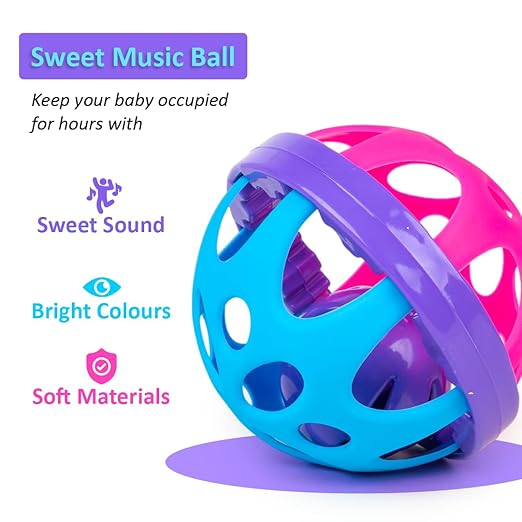 Ratna’s Happy Birthday 6-in-1 Gift Set – Xylophone, Stacking Ring, Puzzles & Rattles – 0–36 Months