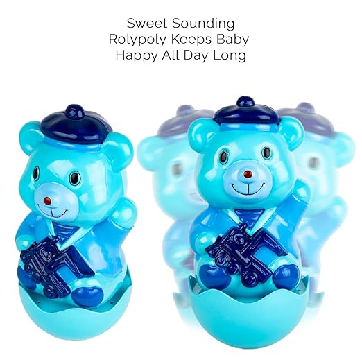 Ratna’s My First Play 5-in-1 Set – Rocket Stacker, Teddy Roly Poly, Shape Sorter, Ball Car, Lion