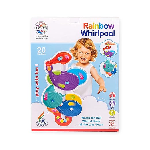 Whirlpool Ball Drop – 7-Layer Swirling Tower for Baby & Toddler Skill Growth