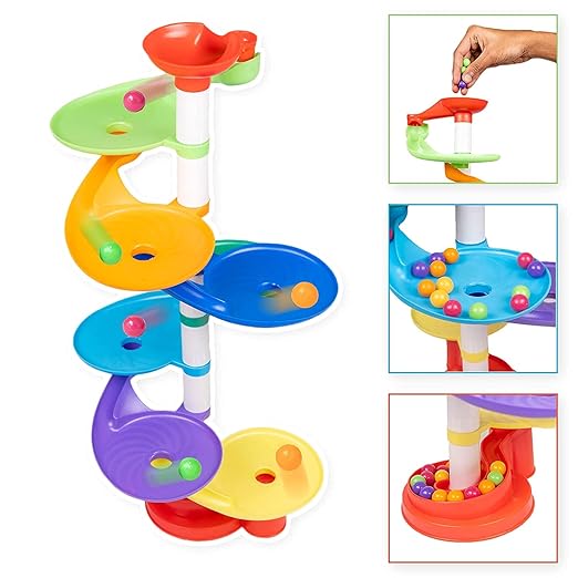 Whirlpool Ball Drop – 7-Layer Swirling Tower for Baby & Toddler Skill Growth