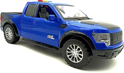 Battery & Friction Raptor F-150 Truck – Lights, Sounds & Action – Kids Vehicle Toy