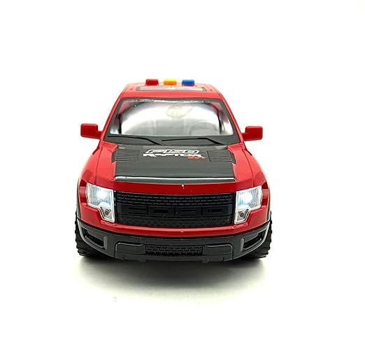 Battery & Friction Raptor F-150 Truck – Lights, Sounds & Action – Kids Vehicle Toy