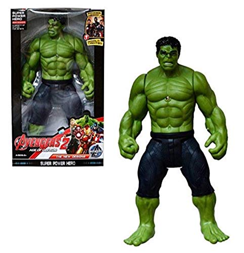 Avengers Hulk Action Figure Toy for Kids 2-6 Years (Multicolour Big Size 29 cm)