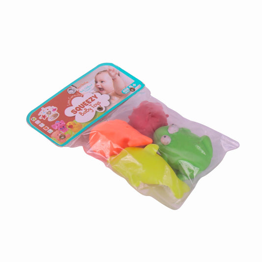 Squeezy Toys 4PCS Set – Fun, Colorful Stress Relief & Sensory Play for Kids & Adults