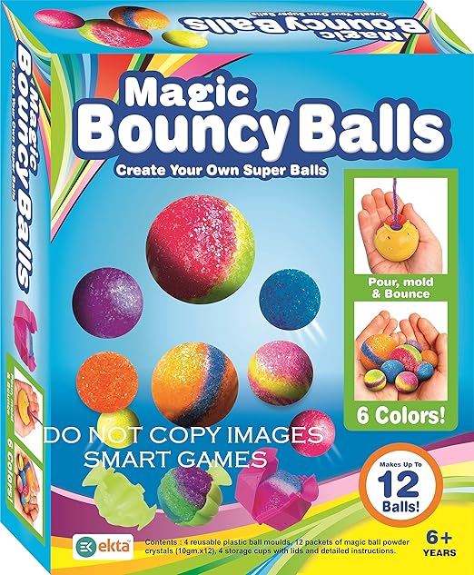 EKTA Magic Bouncy Balls- Multicolor