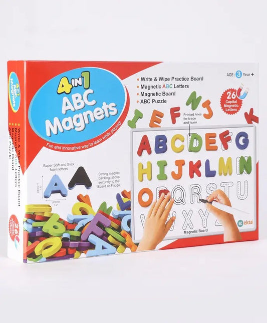 Ekta 4-in-1 ABC Magnetic Set