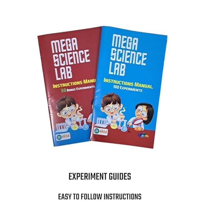 Ekta Mega Science Lab DIY Kit Featuring 150 Experiments